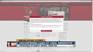 Verdigris Schools - Unconfirmed Case Of Viral Meningitis
