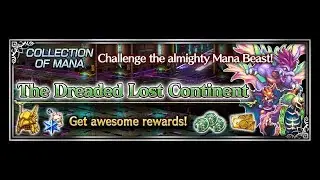 FFBE GL | Secret of Mana Event Trial: The Dreaded Lost Continent | All Missions Cleared - Budget