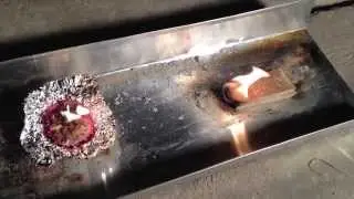 How to cheap 12 cents DIY Fire starter strike anywhere wood pellets Coleman Strike-A-Fire testing