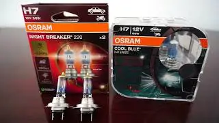 OSRAM NIGHT BREAKER 220 vs OSRAM Cool Blue Intense NEXT GEN