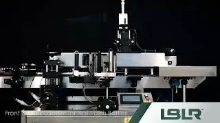 LBLR Front and back labeler for nail polish bottles labeler