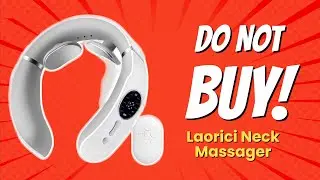 Обзор массажера для шеи Laorici 🚫 8 причин НЕ покупать