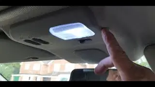 T30 - Nissan X Trail Main Interior Light Unit Removal & Re-Fitting
