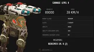 Carnage VS FUJIN WAR ROBOTS 2018 ARMAS NUEVAS