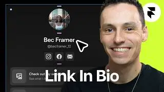 Framer Tutorial: Create a Link In Bio Site