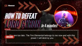HOW TO DEFEAT LORD GYRON (FINAL BOSS) IN EARTH AND LEGEND