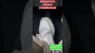 Probl&egrave;me de p&eacute;dale d&rsquo;embrayage qui  reste enfoncer et ne remonte plus : LA SOLUTION !!! 👌