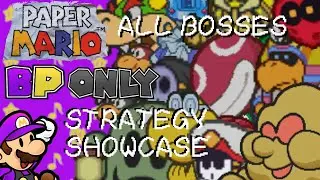 Beating Paper Mario WITHOUT upgrading HP or FP! [Strategy Showcase]