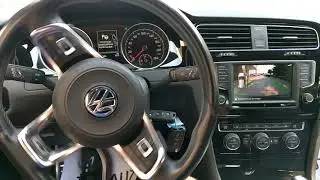 VW Golf 7 R-Line Park assist