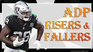 🏈 ADP Risers & Fallers 📈📉