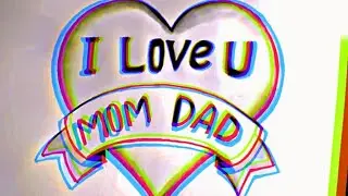 Mom Dad tatto Drawing ✨❤️