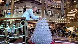 Champagne Tower On Board Sky Princess