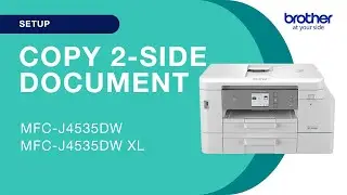 Brother MFCJ4535DW - copy a two-sided document
