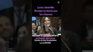 Tanta palabrer&iacute;a desde la Asamblea ecuatoriana. #Luc&iacute;aJaramillo