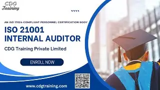 Comprehensive ISO 21001 Internal Auditor | CDG Training Private Limited | Get Course Link Below