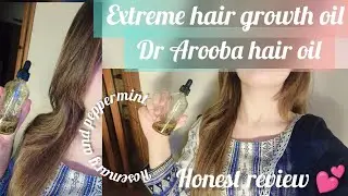 Dr Arooba organic rosemary hair oil review |