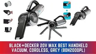 BLACK+DECKER 20V Max best Handheld Vacuum, Cordless Cleaner .