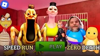 SPEEDRUN mode in 😈 EVIL HABIBI HAMOOD PRISON RUN! #roblox #games #funny #obby #edit 