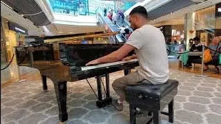 Flower Dance Piano Improvisation At Shopping Centre Piano! (UK)