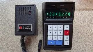 Calculator SHARP EL-8 Japan 1970