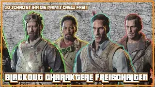 BLACKOUT ZOMBIE CHARAKTERE FREISCHALTEN - PRIMIS CREW | Call of Duty Black Ops 4 | Rhyymees