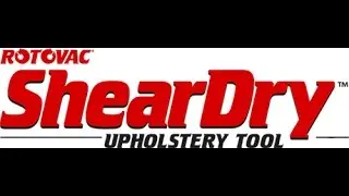 Rotovac ShearDry Upholstery Cleaning Tool