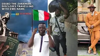 OSEBƆ The Zaraman Discloses Travelling With Ewe Name. Aziabu Kpomenyo #subscribe #ghana
