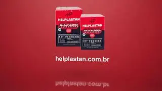 Veja a efici&ecirc;ncia da solda pl&aacute;stica Helplastan em PVC apenas usando uma faca