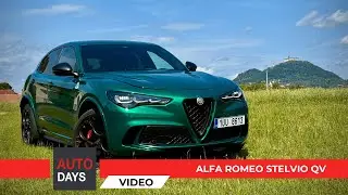 Alfa Romeo Stelvio Quadrifoglio (2025): Italsk&yacute; temperament v hlavn&iacute; roli | TEST | CZ/SK
