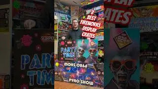 Best Fireworks Crates In The Uk - Pyro Show & Party Time At Middleton #fireworks #fireworkshop