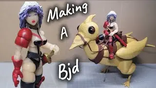 Making a Taarna bjd from Heavy Metal