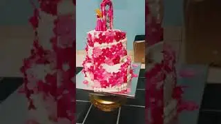 three tier doll cake