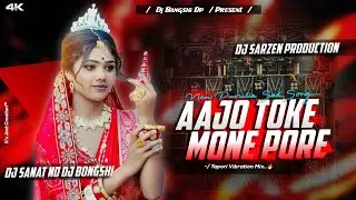 Purulia Trending Sad Song Dj _ Aajo Toke Mone Pore _ Tapori Dance Mixi Dj Bongshi Nd Dj Sanat 