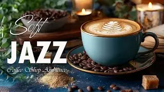 Soft Jazz ☕  Positive Jazz Cafe Piano Music & Upbeat Bossa Nova Instrumental for Work, Study, Relax