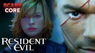 Red Queen Shows No Mercy | Resident Evil (2002) | ScareCore
