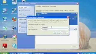 Change wireless security setting (English version)