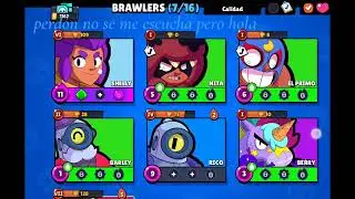Jugando BLAWL STARS editado 10 like y muestro el no editado 