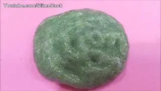 Glitter Slime ~ How To Make Slime Hair Care Water ! Diy Slime Recipe