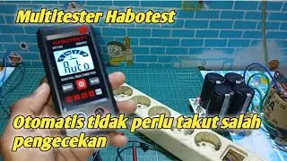 Multitester Habotest HT123 sudah otomatis