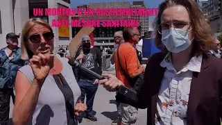 Un Mouton à un rassemblement Anti-Mesure Sanitaire 24 Juillet 2021