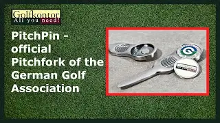 GOLFKONTOR PitchPin - Pitchfork Divot Tool
