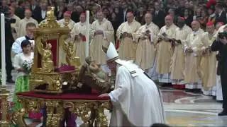 Christmas Midnight Mass with Pope Francis 2014 HD