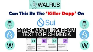 Could #Walrus (#WAL) be 'The Killer Dapp' for #SuiNetwork (#SUI)?