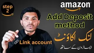 add deposit method in amazon//bank account link with amazon