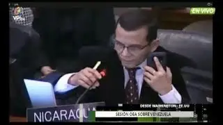 Rosario Murillo teledirige al embajador de Nicaragua en la OEA