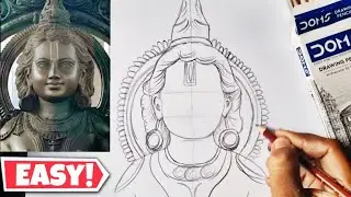 Ram lala Drawing // Ayodhya Ram Lala Drawing