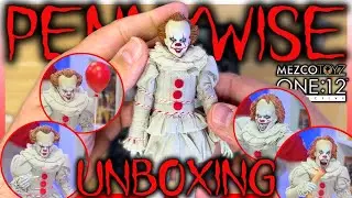 ¡Una figura impresionante! 🎈PENNYWISE 1:12 de Mezco | Unboxing, Review y Comparativa