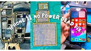 Iphone 11 no power dead fix | iphone 11 dead motherboard repair