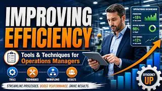 Improving Efficiency - Tools and Techniques for Operations Managers (11 Minutes)