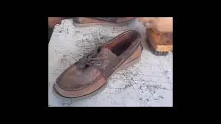 How to clean SPERRY TOP SIDER....(in a very simple way)